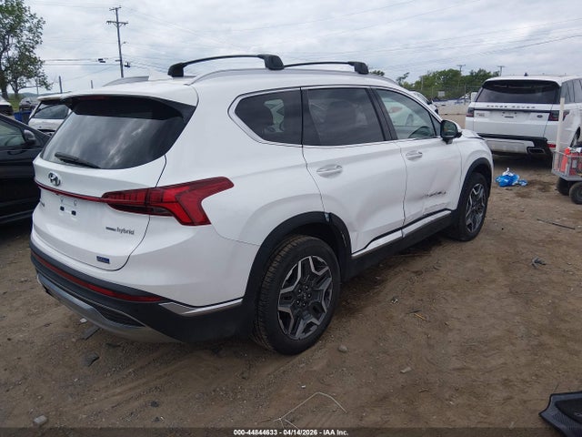 2022 Hyundai Santa Fe Hybrid Limited მანქანა იყიდება აუქციონზე, vin: KM8S5DA11NU057988, აუქციონის ნომერი: 44844633