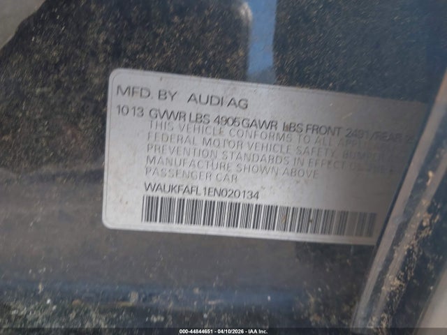 2014 AUDI A4 WAUKFAFL1EN020134 Photo 8