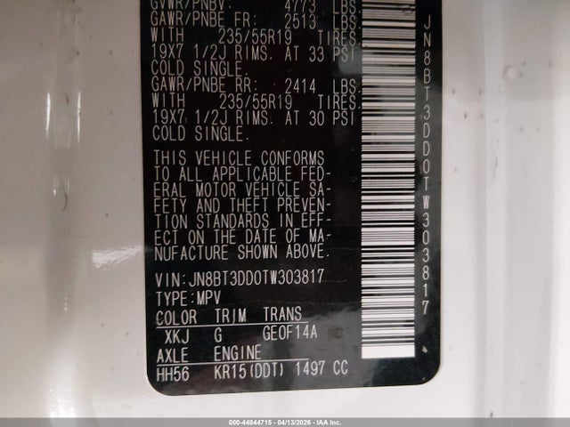 Nissan Rogue Platinum 2026 JN8BT3DD0TW303817 Image 9