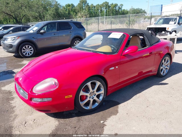 44844799 :رقم المزاد ، ZAMBB18AX40014107 vin ، 2004 Maserati Spyder Cambiocorsa/gt مزاد بيع
