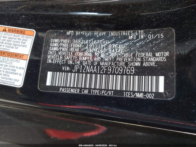Scion FR-S 2015 JF1ZNAA12F9709769 Image 9