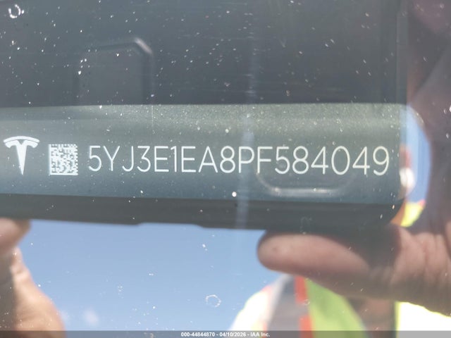 Продажа на аукционе авто 2023 Tesla Model 3 Rear-wheel Drive, vin: 5YJ3E1EA8PF584049, номер лота: 44844870