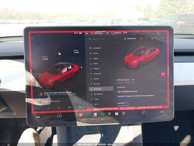 Aukcja sprzedaży 2024 Tesla Model Y Performance Dual Motor All-wheel Drive, vin: 7SAYGDEF1RA321420, numer aukcji: 44844905