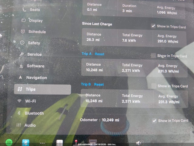 2025 Tesla Model 3 Long Range Rear-wheel Drive/standard Rear-wheel Drive მანქანა იყიდება აუქციონზე, vin: 5YJ3E1EA6SF025575, აუქციონის ნომერი: 44844908
