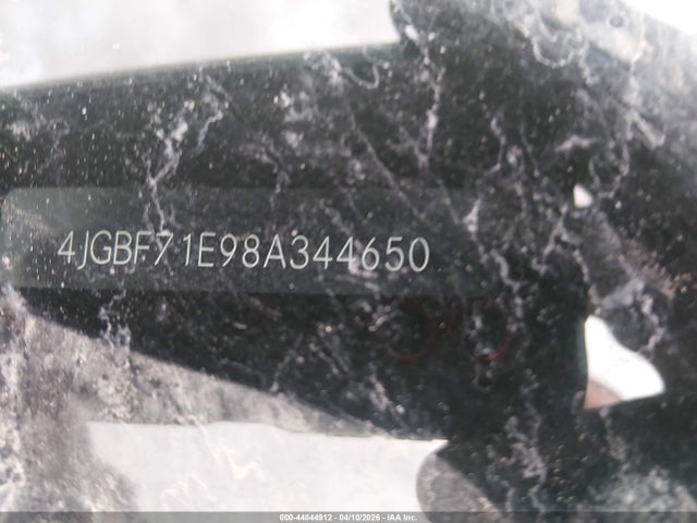 44844912 :رقم المزاد ، 4JGBF71E98A344650 vin ، 2008 Mercedes-benz Gl 450 4matic مزاد بيع
