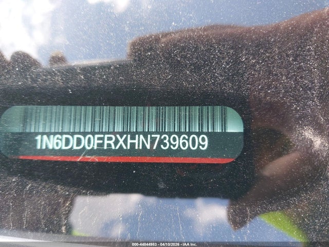 Aukcja sprzedaży 2017 Nissan Frontier Sv, vin: 1N6DD0FRXHN739609, numer aukcji: 44844983