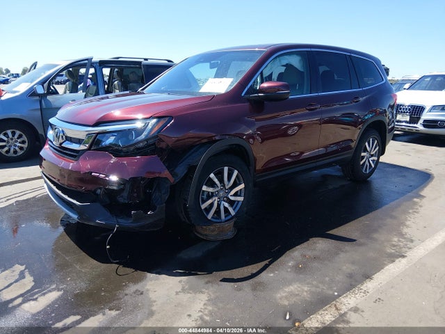 2021 Honda Pilot 2wd Ex-l მანქანა იყიდება აუქციონზე, vin: 5FNYF5H56MB022915, აუქციონის ნომერი: 44844984
