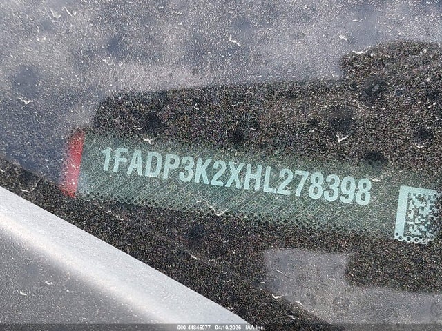 1FADP3K2XHL278398 Ford FOCUS SE