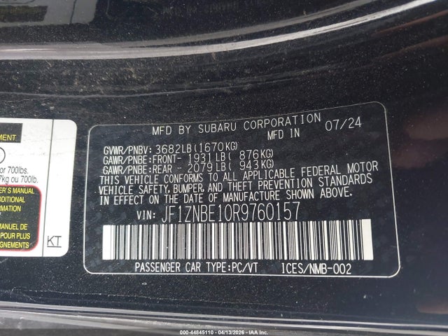 Toyota Gr86 Premium 2024 JF1ZNBE10R9760157 Image 9