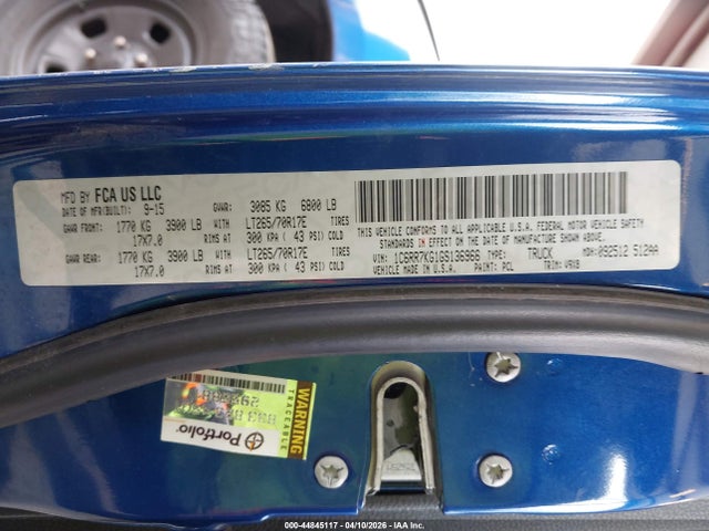 1C6RR7KG1GS136966 RAM 1500 Tradesman