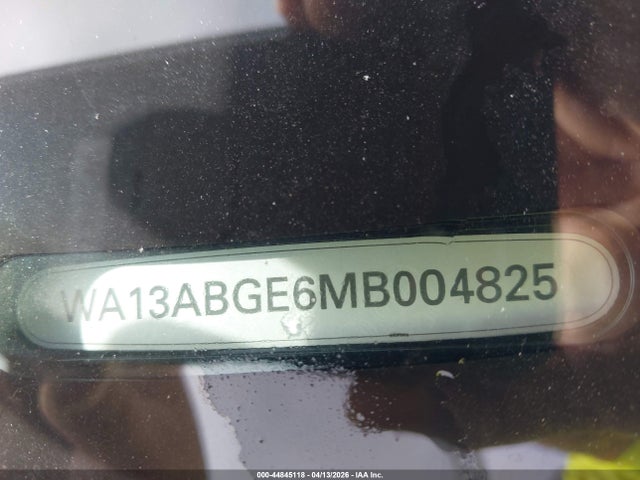 Aukcja sprzedaży 2021 Audi E-tron Sportback Prestige Quattro, vin: WA13ABGE6MB004825, numer aukcji: 44845118