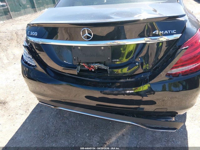 44845134 :رقم المزاد ، 55SWF4KB7GU148364 vin ، 2016 Mercedes-benz C 300 4matic مزاد بيع