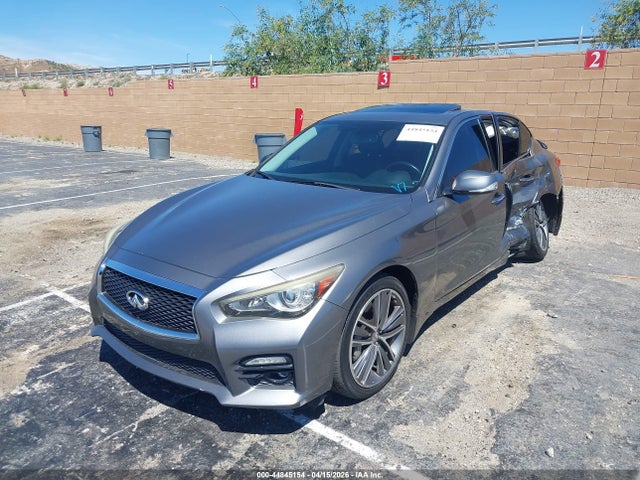 2017 Infiniti Q50 2.0t Sport მანქანა იყიდება აუქციონზე, vin: JN1CV7AP6HM640403, აუქციონის ნომერი: 44845154