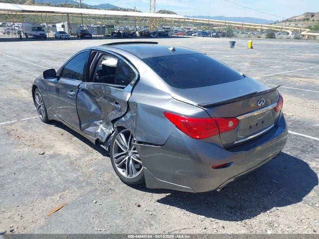 2017 Infiniti Q50 2.0t Sport მანქანა იყიდება აუქციონზე, vin: JN1CV7AP6HM640403, აუქციონის ნომერი: 44845154