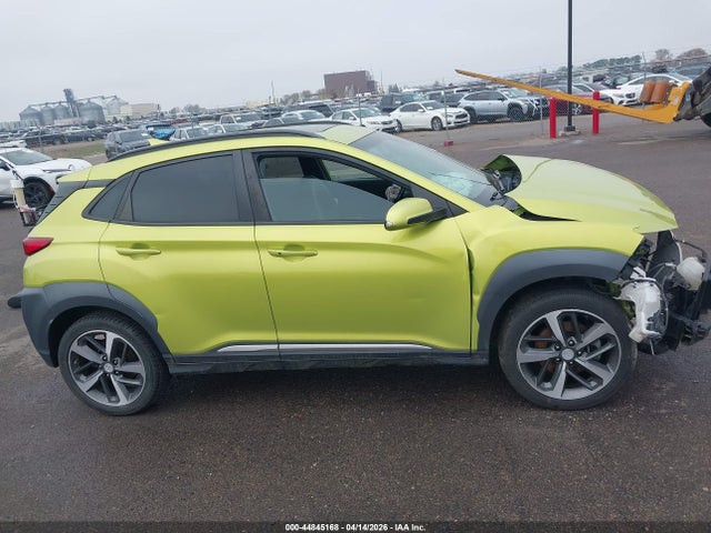 2019 Hyundai Kona Ultimate მანქანა იყიდება აუქციონზე, vin: KM8K53A55KU267390, აუქციონის ნომერი: 44845168