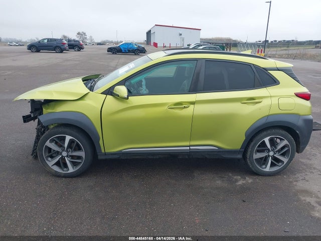 2019 Hyundai Kona Ultimate მანქანა იყიდება აუქციონზე, vin: KM8K53A55KU267390, აუქციონის ნომერი: 44845168