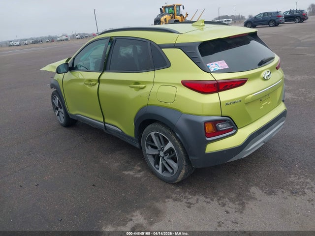 2019 Hyundai Kona Ultimate მანქანა იყიდება აუქციონზე, vin: KM8K53A55KU267390, აუქციონის ნომერი: 44845168