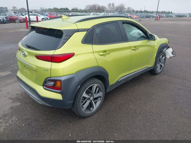 2019 Hyundai Kona Ultimate მანქანა იყიდება აუქციონზე, vin: KM8K53A55KU267390, აუქციონის ნომერი: 44845168