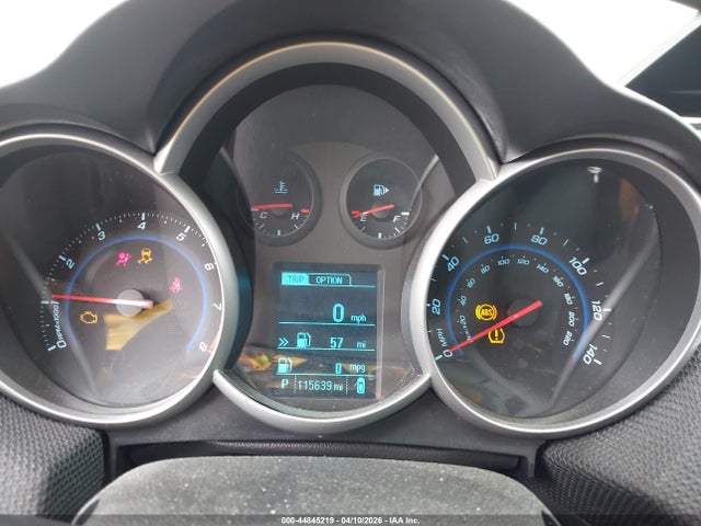 2014 Chevrolet Cruze 1lt Auto მანქანა იყიდება აუქციონზე, vin: 1G1PC5SB9E7471749, აუქციონის ნომერი: 44845219