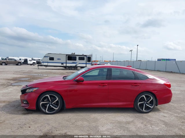 44845255 :رقم المزاد ، 1HGCV1F39JA212317 vin ، 2018 Honda Accord Sport مزاد بيع