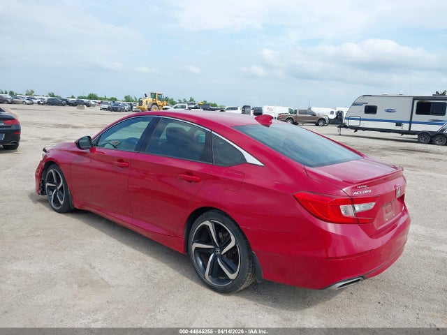 44845255 :رقم المزاد ، 1HGCV1F39JA212317 vin ، 2018 Honda Accord Sport مزاد بيع