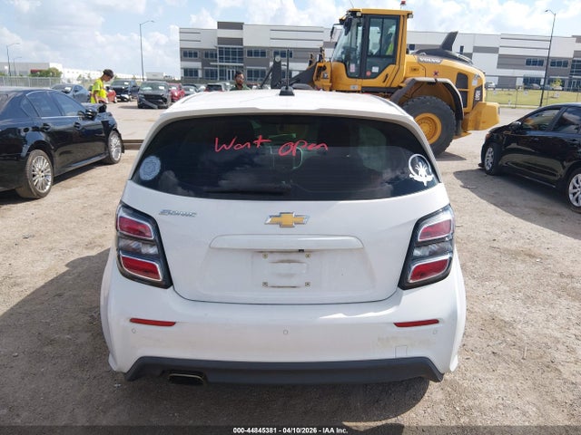 Auction sale of the 2019 Chevrolet Sonic Lt Auto, vin: 1G1JG6SBXK4113783, lot number: 44845381
