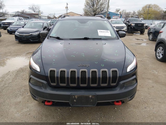 2015 Jeep Cherokee Trailhawk მანქანა იყიდება აუქციონზე, vin: 1C4PJMBS6FW705148, აუქციონის ნომერი: 44845399