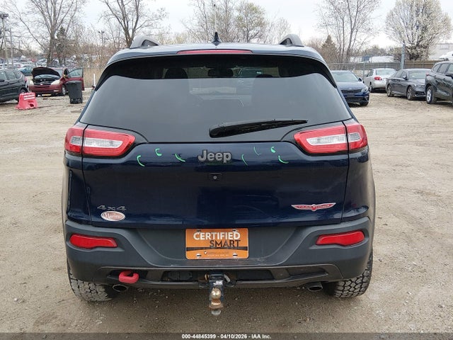 2015 Jeep Cherokee Trailhawk მანქანა იყიდება აუქციონზე, vin: 1C4PJMBS6FW705148, აუქციონის ნომერი: 44845399