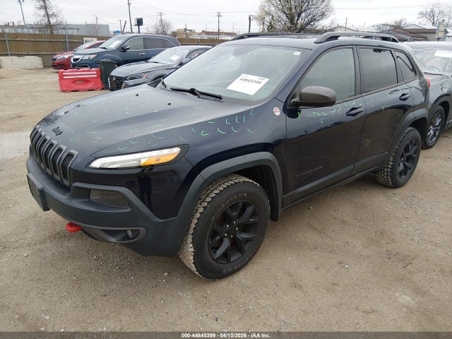 2015 Jeep Cherokee Trailhawk მანქანა იყიდება აუქციონზე, vin: 1C4PJMBS6FW705148, აუქციონის ნომერი: 44845399
