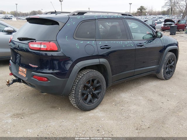 2015 Jeep Cherokee Trailhawk მანქანა იყიდება აუქციონზე, vin: 1C4PJMBS6FW705148, აუქციონის ნომერი: 44845399