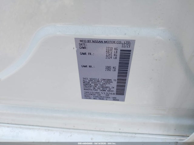 1N4CZ1CV8RC553268 Nissan Leaf Sv Plus