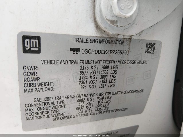 2023 CHEVROLET SILVERADO 1500 1GCPDDEK4PZ265790 Photo 8