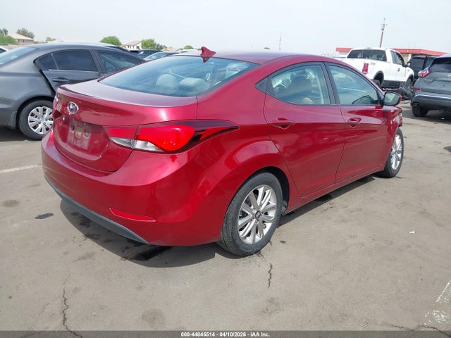Продажа на аукционе авто 2014 Hyundai Elantra Se, vin: 5NPDH4AE1EH537174, номер лота: 44845514