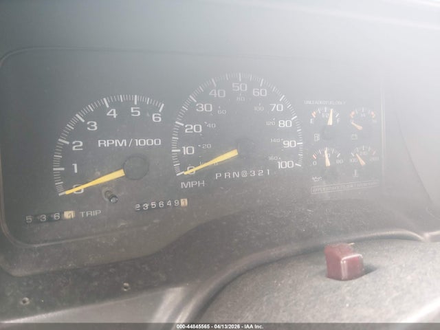 Продажа на аукционе авто 1997 Chevrolet C1500 Fleetside, vin: 1GCEC14W4VZ130867, номер лота: 44845565