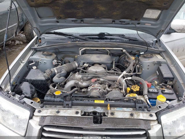 2006 Subaru Forester 2.5x მანქანა იყიდება აუქციონზე, vin: JF1SG65676H701591, აუქციონის ნომერი: 44845612