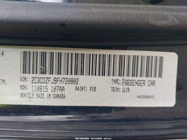 Продаж на аукціоні авто 2015 Dodge Challenger R/t Scat Pack, vin: 2C3CDZFJ9FH720802, номер лоту: 44845658