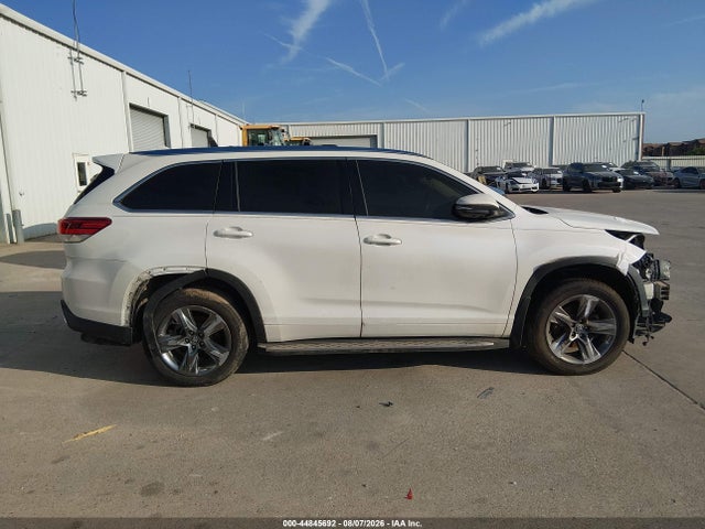 Продажа на аукционе авто 2017 Toyota Highlander Limited Platinum, vin: 5TDYZRFH2HS218279, номер лота: 44845692