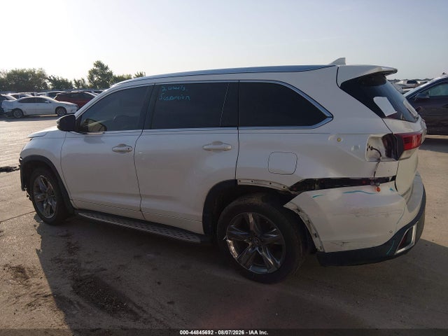 Продажа на аукционе авто 2017 Toyota Highlander Limited Platinum, vin: 5TDYZRFH2HS218279, номер лота: 44845692