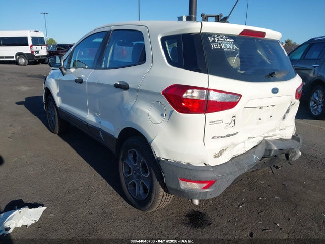 Продажа на аукционе авто 2022 Ford Ecosport S, vin: MAJ6S3FL5NC464758, номер лота: 44845703