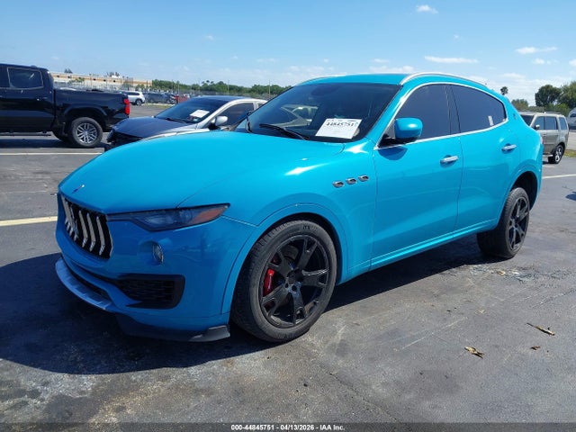 44845751 :رقم المزاد ، ZN661YUL9HX250154 vin ، 2017 Maserati Levante S مزاد بيع