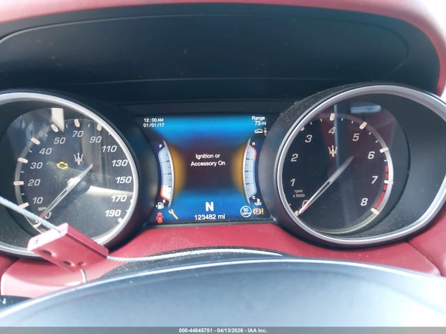 44845751 :رقم المزاد ، ZN661YUL9HX250154 vin ، 2017 Maserati Levante S مزاد بيع