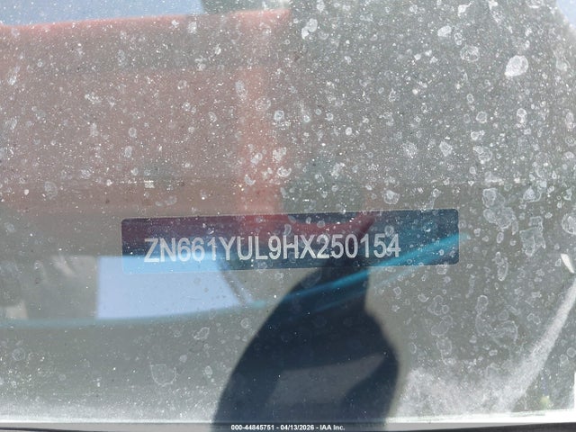 44845751 :رقم المزاد ، ZN661YUL9HX250154 vin ، 2017 Maserati Levante S مزاد بيع
