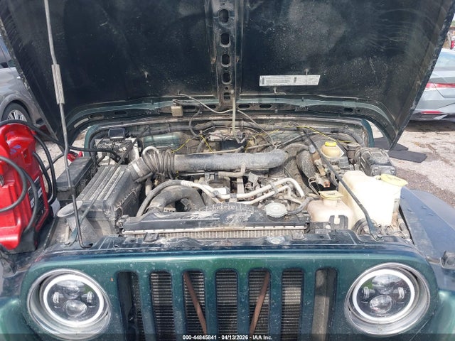 44845841 :رقم المزاد ، 1J4FA59S8YP735296 vin ، 2000 Jeep Wrangler Sahara مزاد بيع