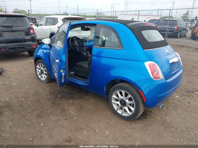 Продаж на аукціоні авто 2017 Fiat 500c Pop, vin: 3C3CFFLR1HT698131, номер лоту: 44845862