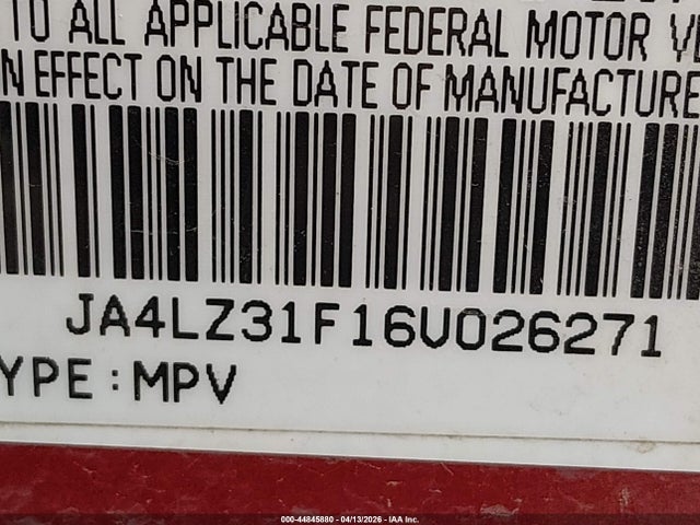 2006 MITSUBISHI OUTLANDER JA4LZ31F16U026271 Photo 8