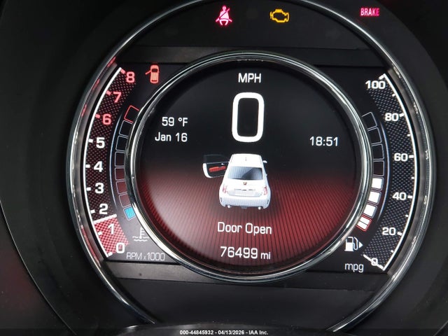 Fiat 500 ABARTH 2017 3C3CFFFH1HT621309 Image 15