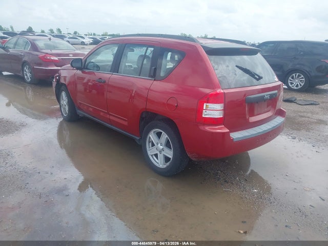 2008 Jeep Compass Sport მანქანა იყიდება აუქციონზე, vin: 1J8FT47WX8D557949, აუქციონის ნომერი: 44845979