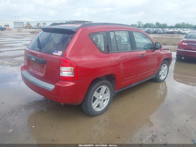 2008 Jeep Compass Sport მანქანა იყიდება აუქციონზე, vin: 1J8FT47WX8D557949, აუქციონის ნომერი: 44845979