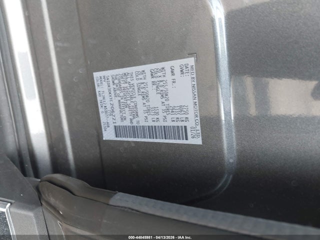 Продаж на аукціоні авто 2026 Nissan Pathfinder Platinum, vin: 5N1DR3DKXTC206221, номер лоту: 44845981
