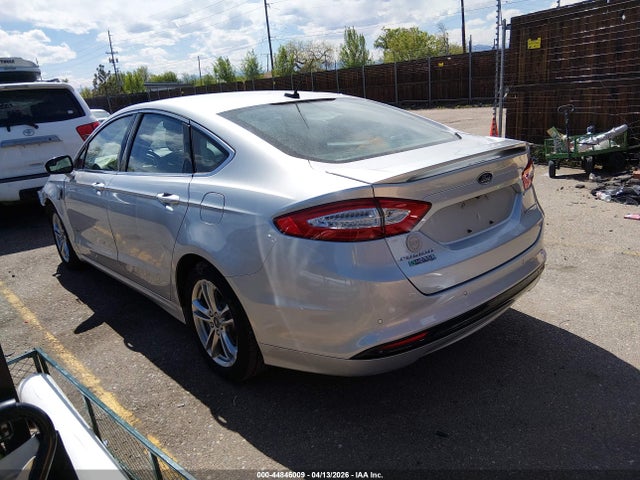 Продажа на аукционе авто 2016 Ford Fusion Energi Titanium, vin: 3FA6P0SU4GR355534, номер лота: 44846009